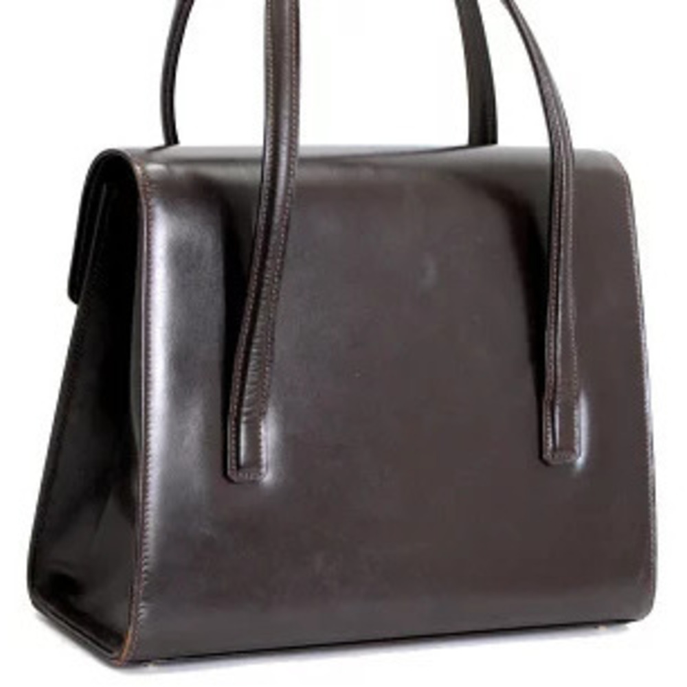 Gucci Handbag Leather Brown - Picture 2 of 6